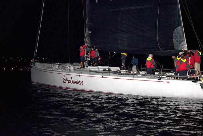 Shockwave is the first “MoBay” boat to arrive in Montego Bay. © Nigel Lord